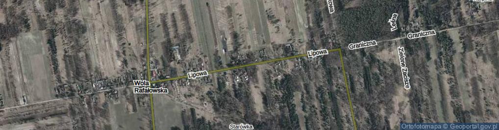 Zdjęcie satelitarne Lipowa ul.